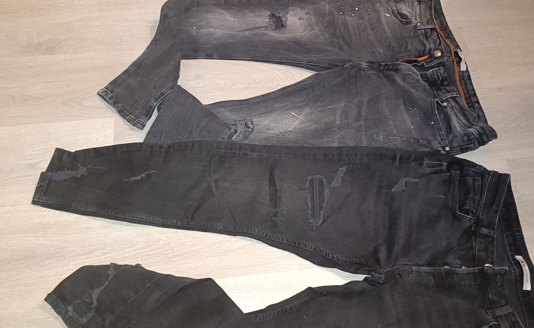Мъжки дънки Зара, Zara, 4 броя, размер Л и ХЛ без забележки