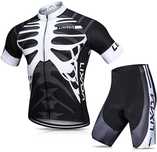 Set Ciclism Lixada Tricou si Pantaloni Echipament Complet Marime S
