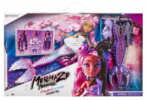 Кукла русалка Mermaze Mermaidz Мора с допълнителна опашка и дрехи