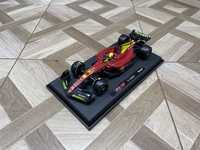 Macheta Formula 1 Ferrari F1-75 C. Leclerc 1:18 | 75th anivversary