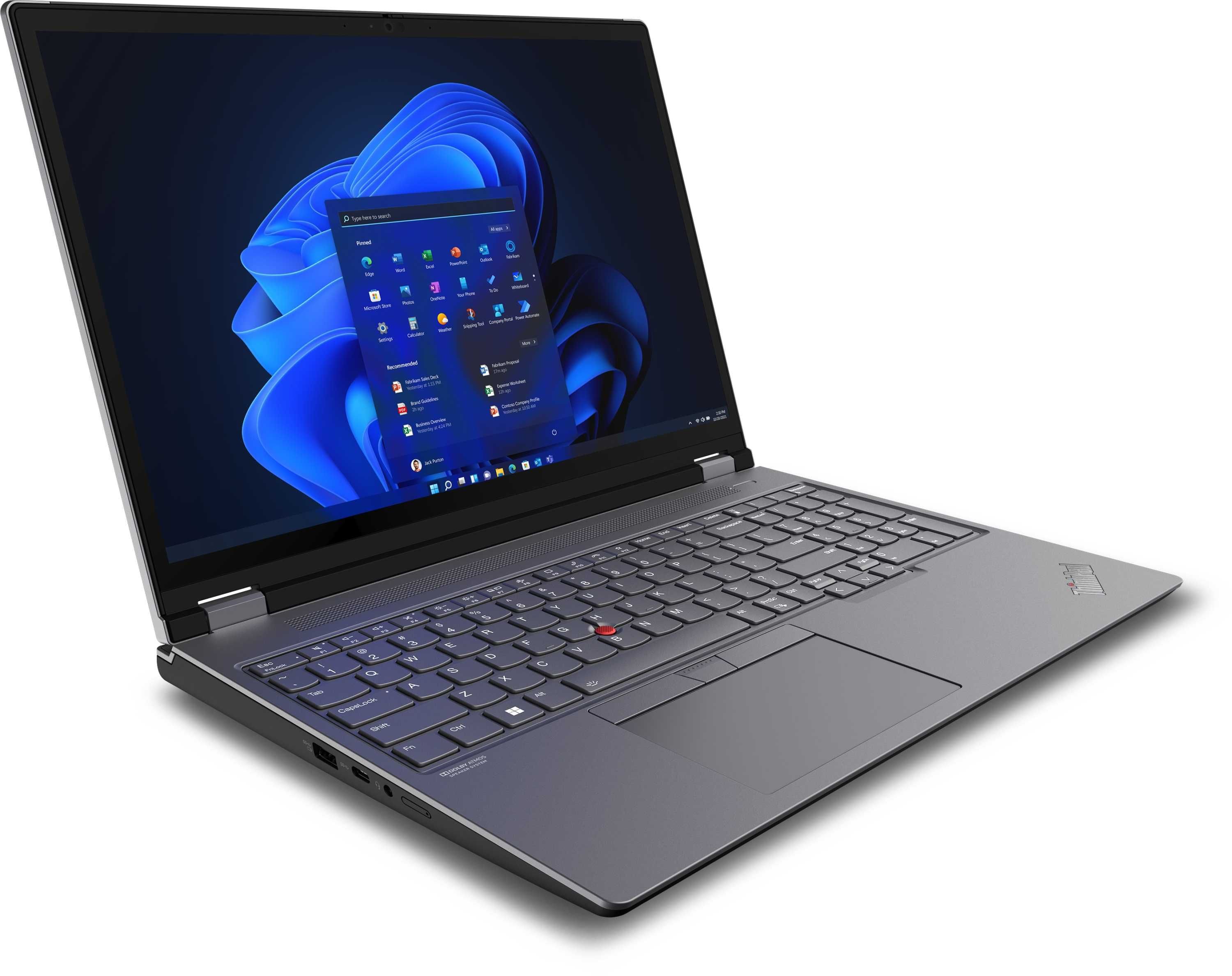 16" 4K тъч ThinkPad P16/ i7-12850HX /64GB /2TB SSD/ RTX A2000/Win11Pro