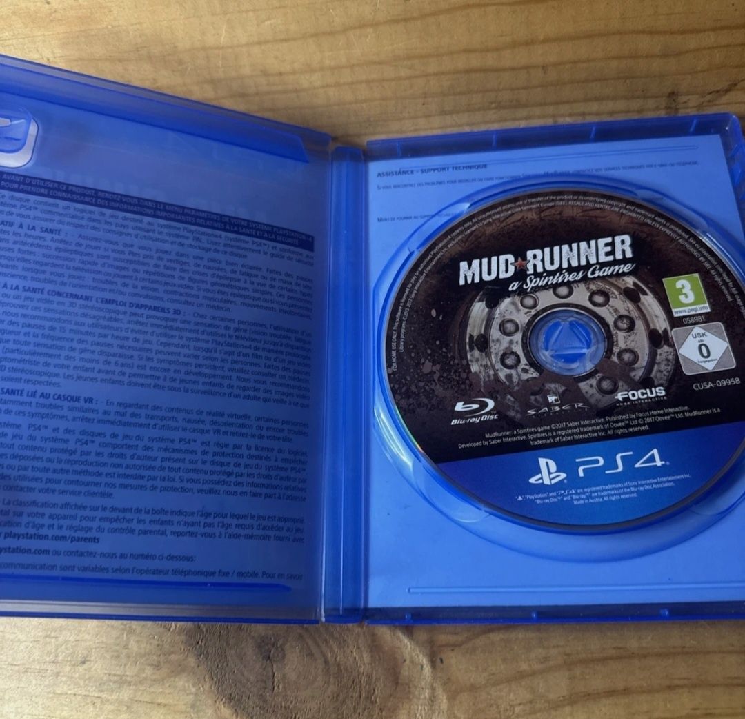 Плейстеишан игра MudRunner