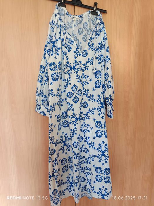 Нова памучна свободна рокля от H&M. Размер XL . Цена 35 лв.