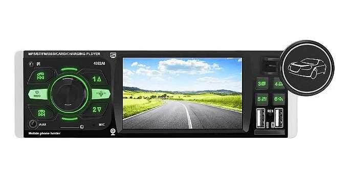 Мултимедия за кола с екран 4.1инча, TAKARA 4052AI, 1din, 4x45W