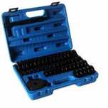 Adaptoare presa extras demontat bucse, rulmenti 18-74 mm ,Set 52 piese