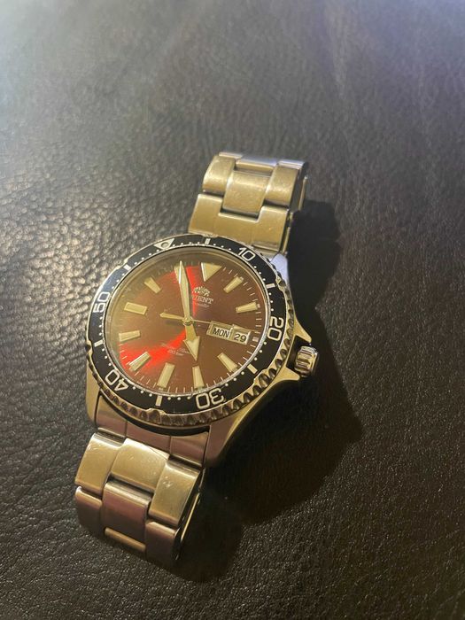 Ceas bărbătesc Orient Kamasu Automatic RA-AA0003R19B (Cadran roșu)