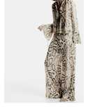 Compleu animal print zara