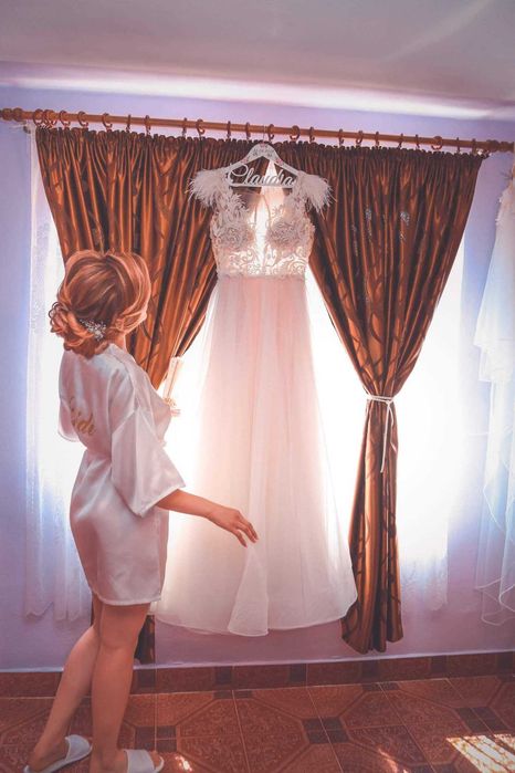 Rochie mireasă  albă