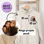 Hanorac Personalizat prin broderie cu poza clientului
