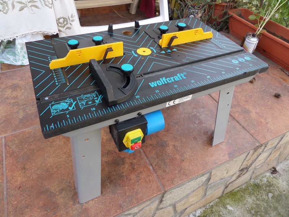 Masa de frezat Wolfcraft ,calitate germana