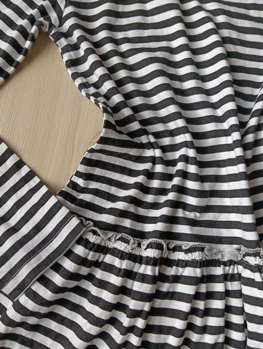Rochie cu dungi 8-10 ani