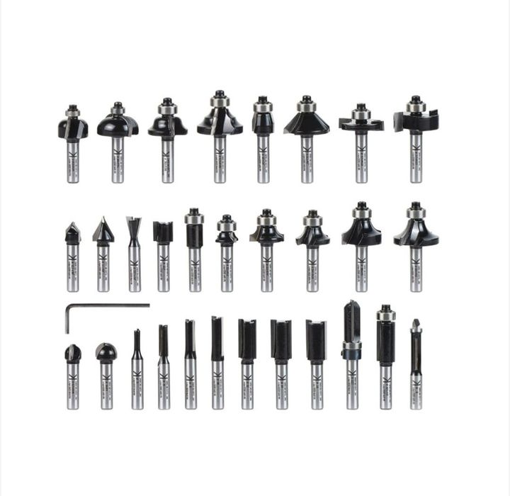 *ЧИСТО НОВ*PARKSIDE Комплект фрезерни битове