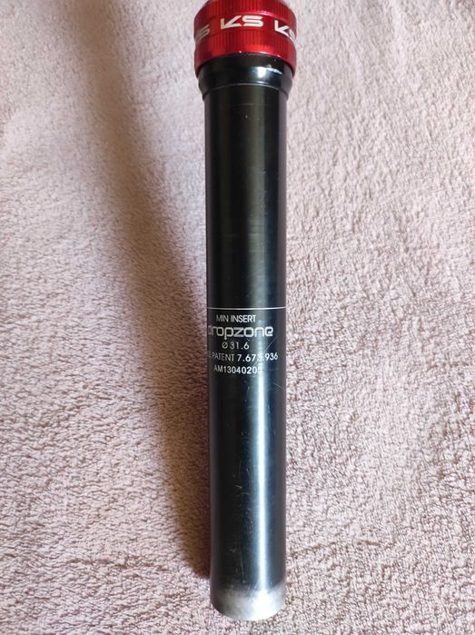 Tija sa telescopica Kind Shok seat post i950 31.6 mm