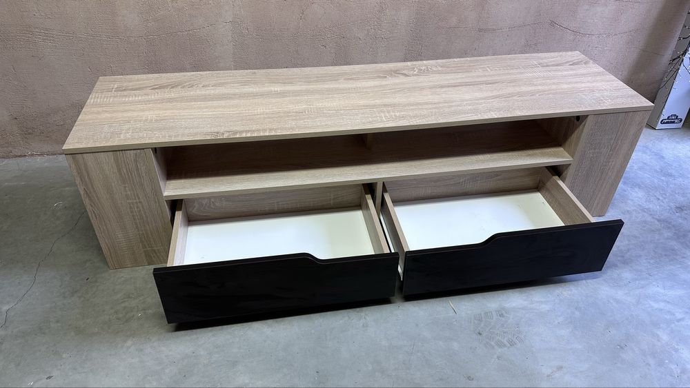 ТВ шкаф “Модесто”  и секция “Алан” на мебели Виденов.