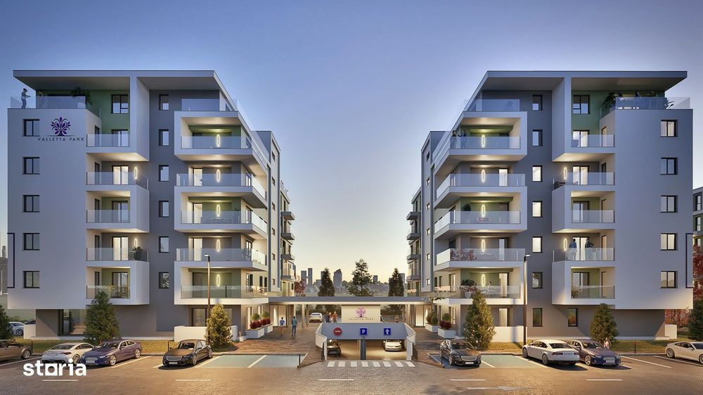 Apartament 3 camere, complex privat cu spatii verzi