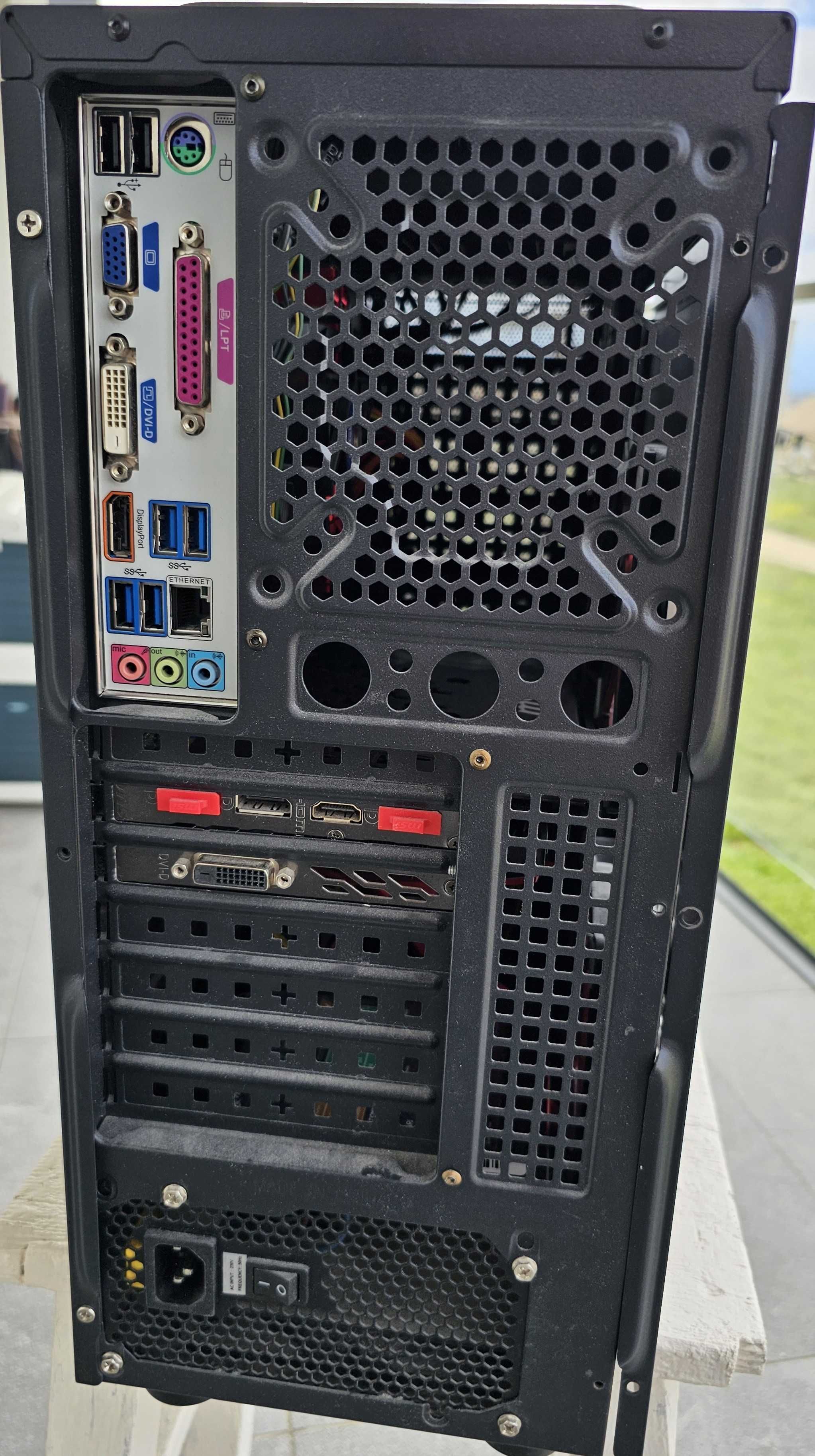 Desktop I5-4570, 3.2GHz, video MSI Nvidia GTX1060 6Gb, RAM, 12 Gb