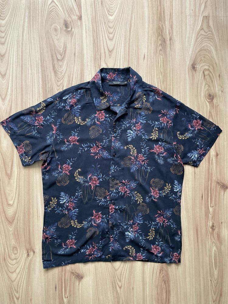 JACK & JONES / мъжка риза къс ръкав М