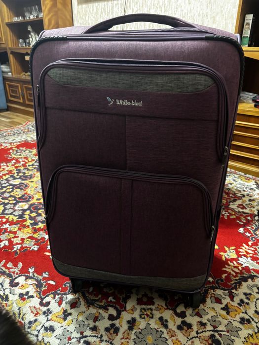 Чемодан багаж тканевой