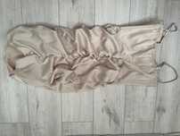 Rochie satin bej