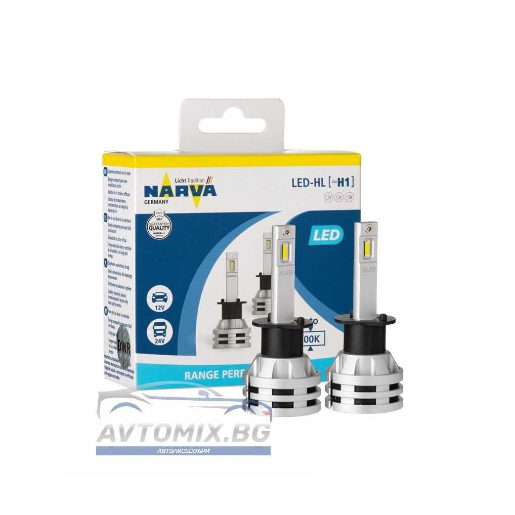 Крушки H1 Led -HL NARVA 12-24V 6500K