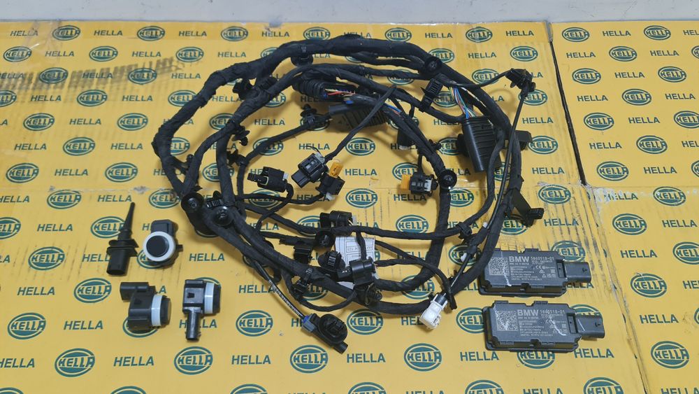 Cablaj instalatie bara fata BMW 7 G70 i7 senzori parcare radar 5A75701