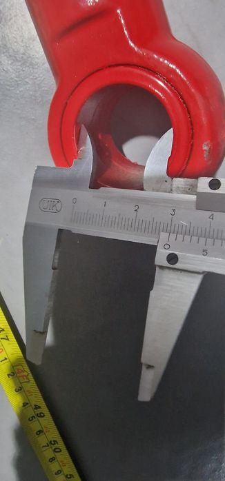 Cilindru hidraulic 1100 mm închis deschidere 800 mm tija 40 mm Diametr