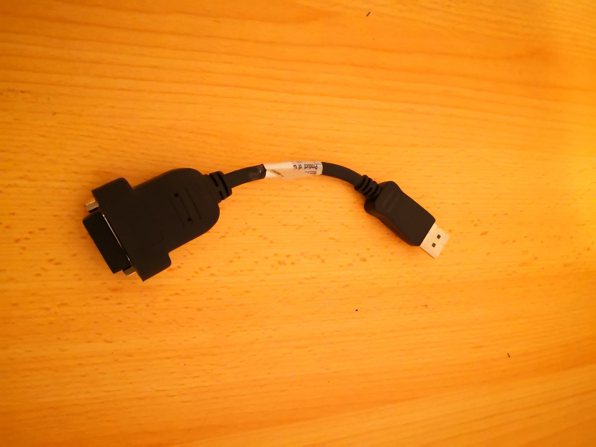 Cablu adaptor DVI-D DisplayPort HP BizLink