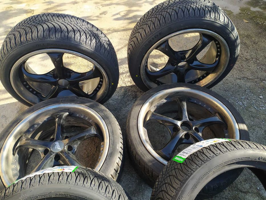 Jante cu anvelope pe 18