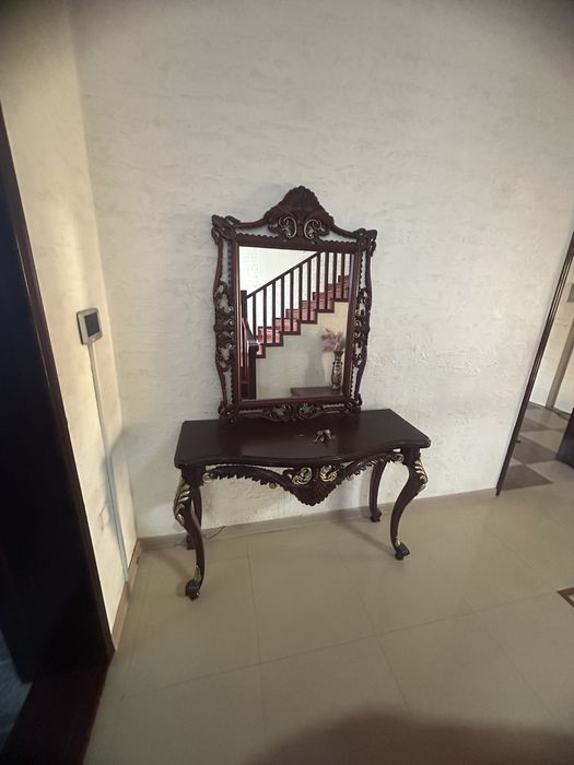 Набор столик консольный с журнальным столиком