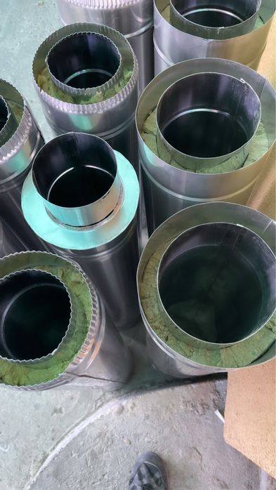 Cos de fum 5metri de150mm horn la centrala soba pe lemne