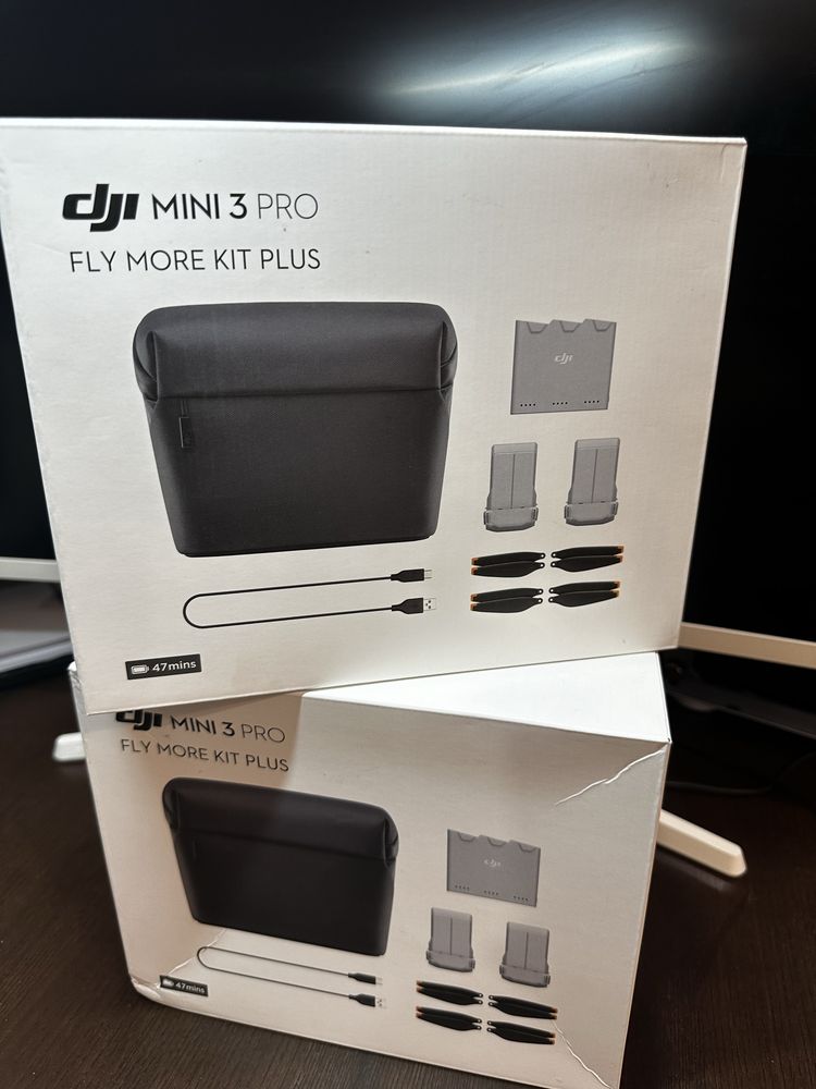 DJI mini 3 pro fly more kit plus дополнительные батарей для дрона