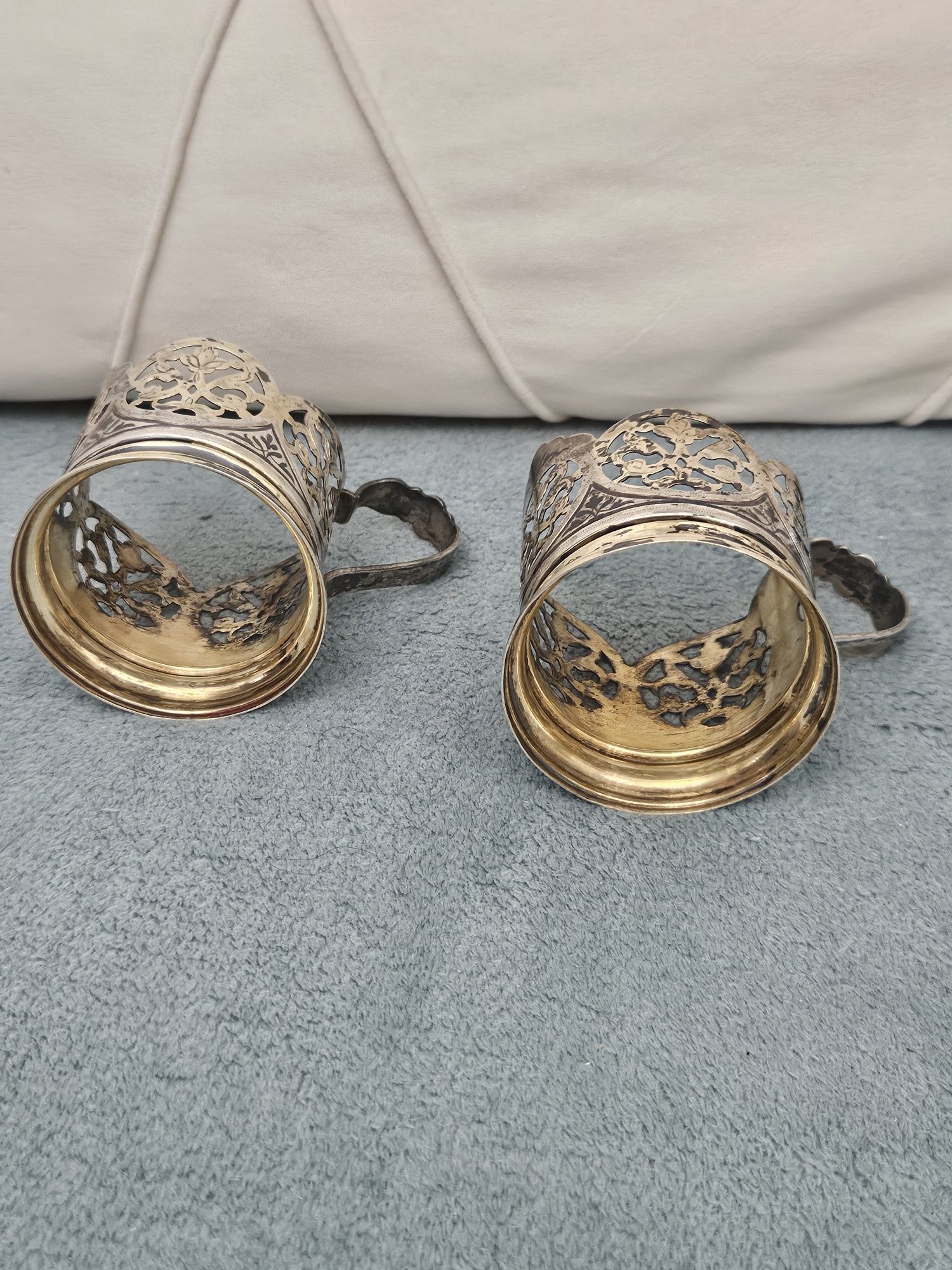 Сребърни чаши руски 875 проба.