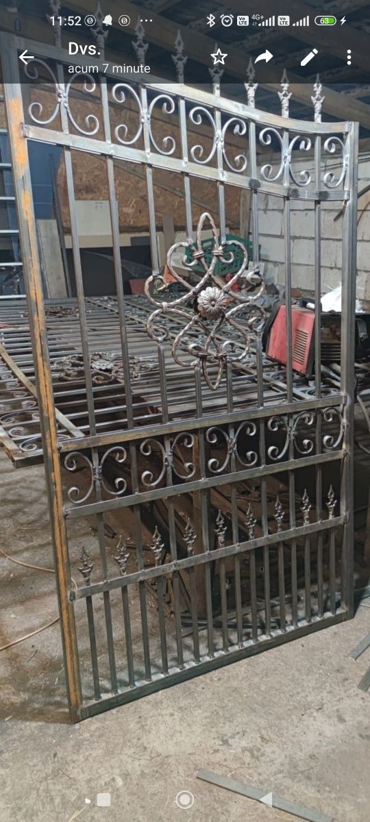 Porți metalice(fier forjat)
