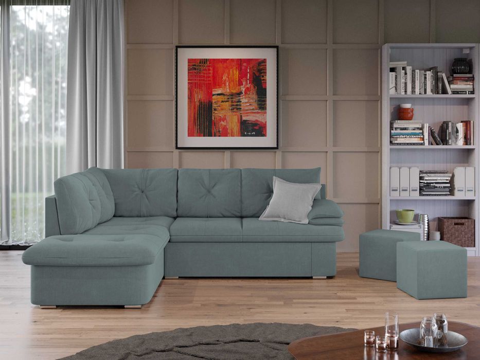 Coltar Extensibil Roma Turcoaz - Transport Gratuit 4-10 zile