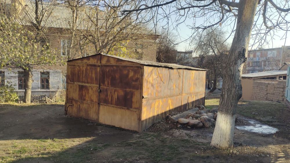 Гараж железный / Temir garaj