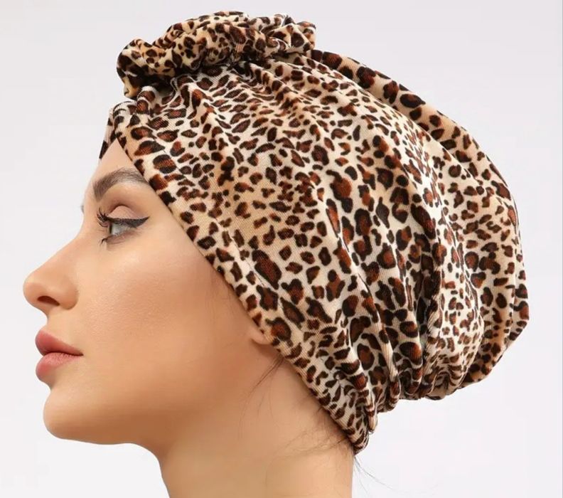 Turban dama nou mărime universală animal print