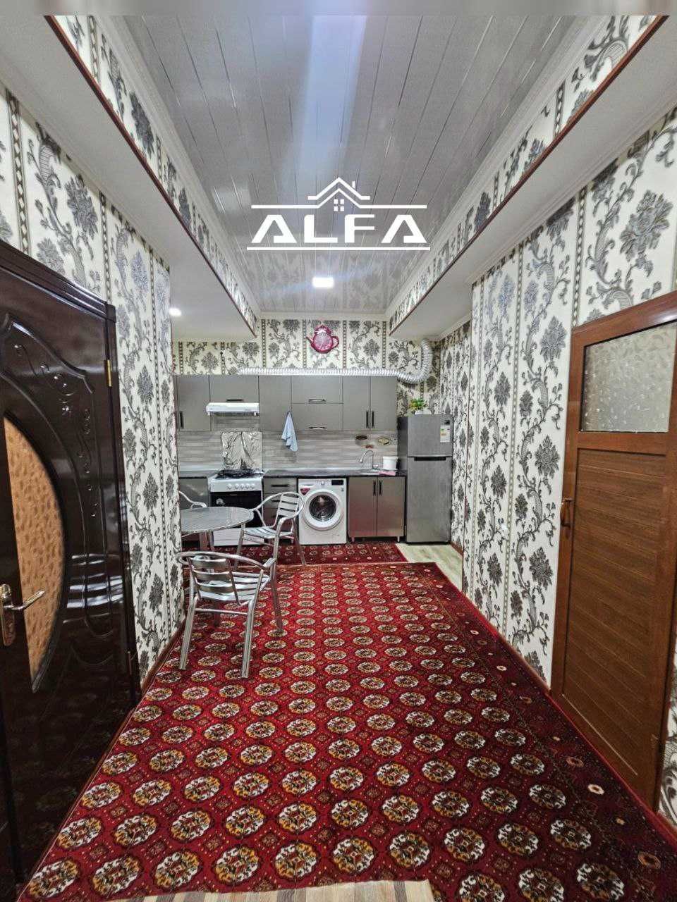2 xonali qilingan 50m² +45m² podval remontli, 1-qavat.