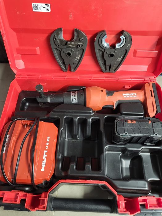 Presa Hilti NuN 54-22 Nuron luna 07/2024 + cap de taiat si cap de sert