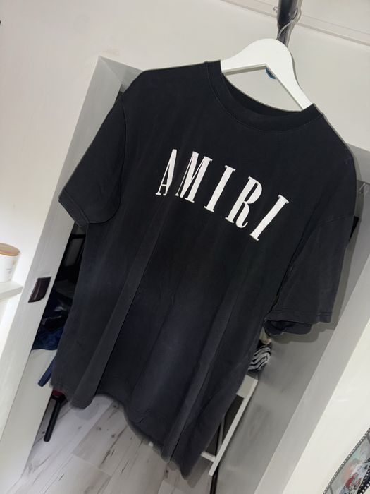 tricou amiri negru
