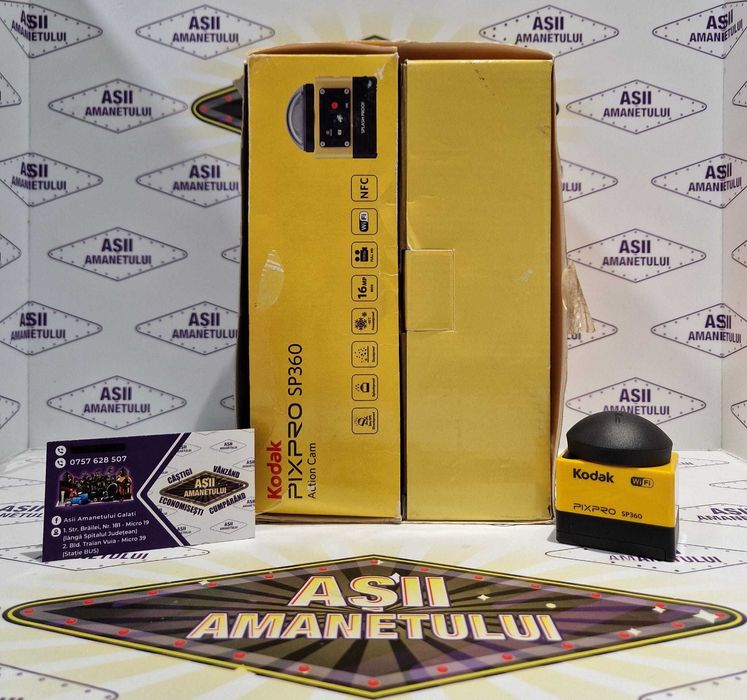 Camera Video Sport Kodak Model PIXPRO SP360 + pachet extra accesorii