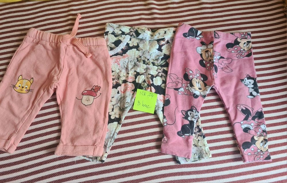 Lot haine bebe fetita-pantaloni