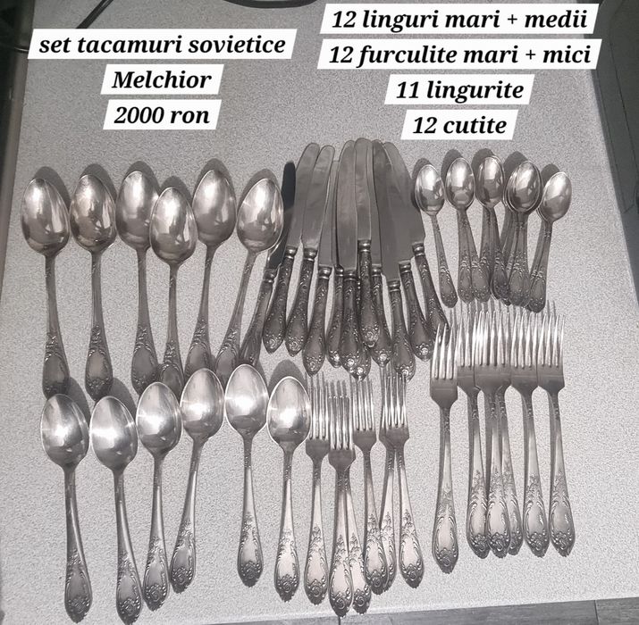 Set tacamuri sovietice Melchior