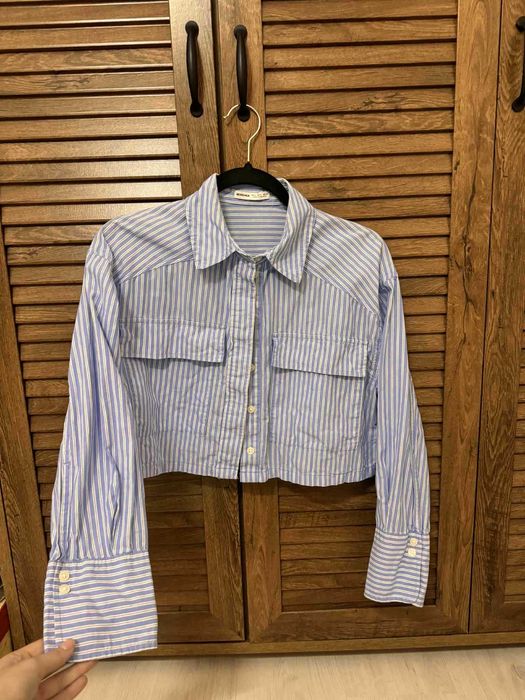 Дамска къса риза Bershka