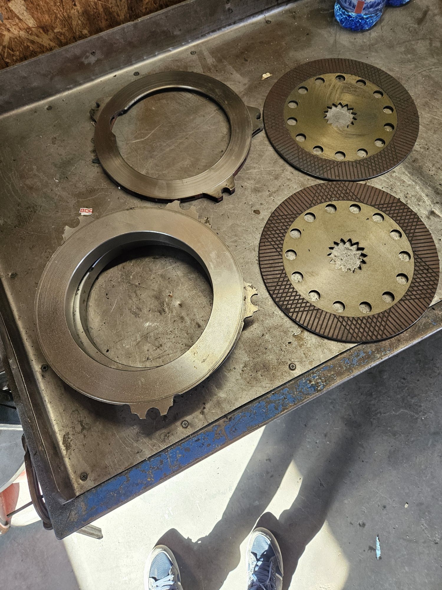 Planetara punte spate Buldoexcavator Case 580 SK