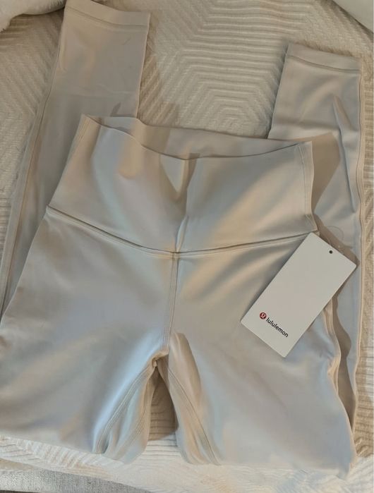 Colanți Lululemon albi
