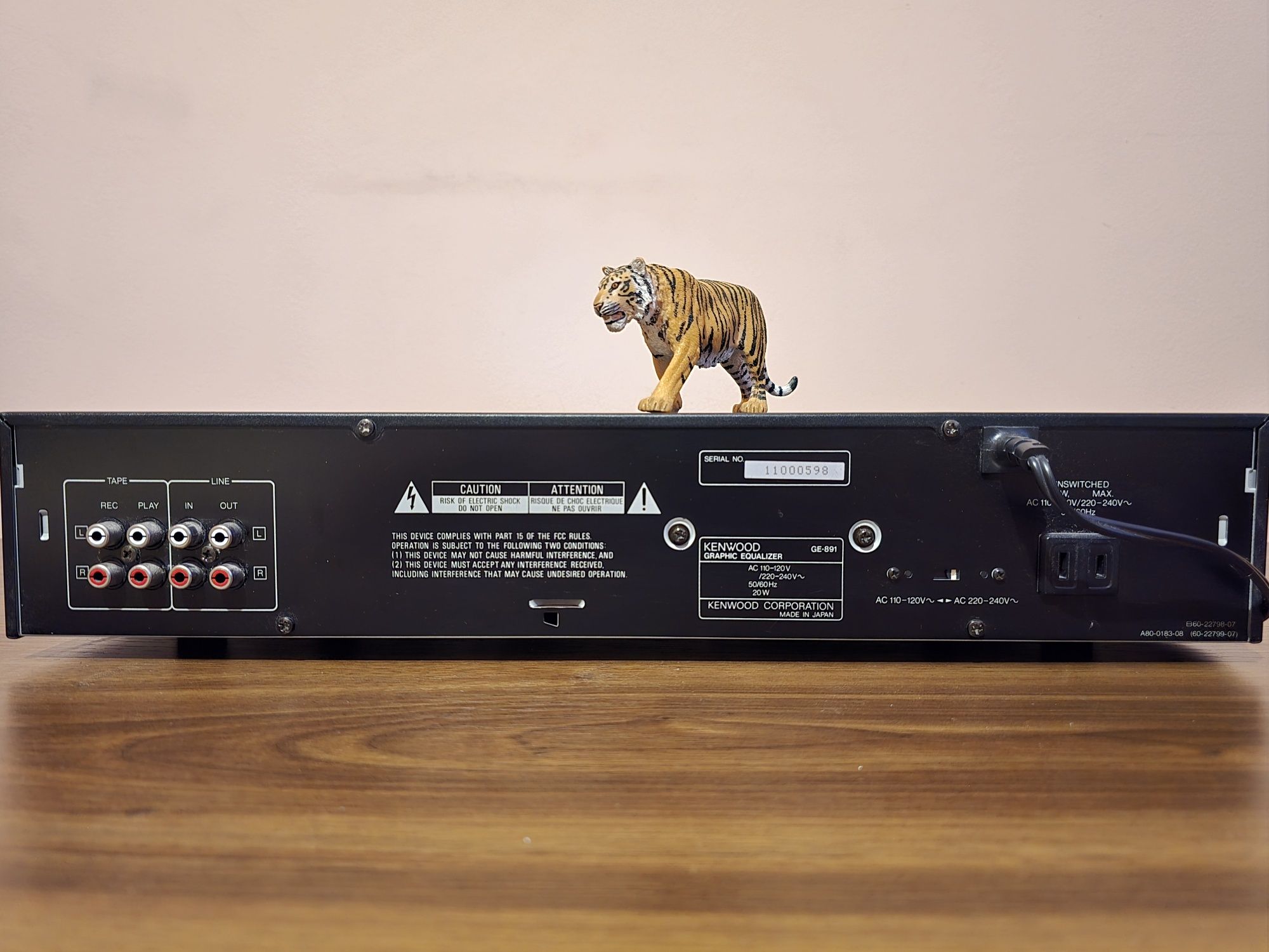 Kenwood GE-891. Egalizator superb. Rar. Made in Japan. Preț fix !