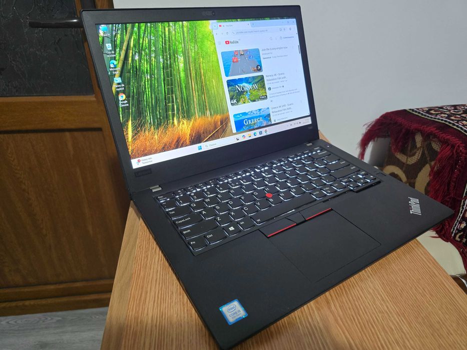Lenovo ThinkPad T480, CPU I5-8250U ,14", Full HD, 16 GB, 256GB SSD !