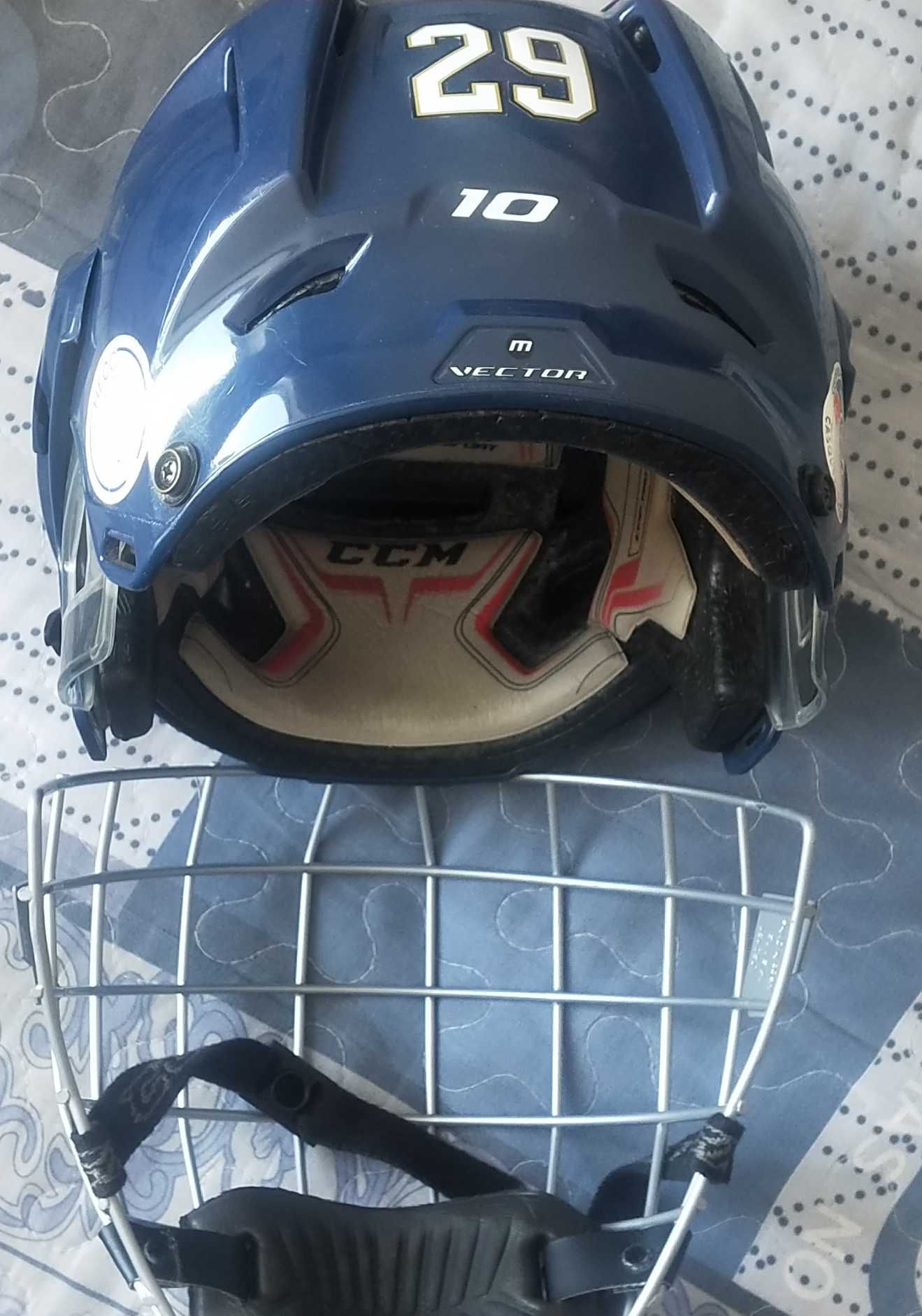 Хоккейный шлем с маской CCM v10, CCM 06