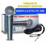 Microfon shure BETA 58 A pt lautari dj inregistrari