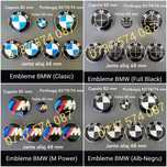 Set Embleme BMW capota / portbagaj volan si jante